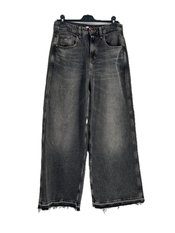 Jean large gris