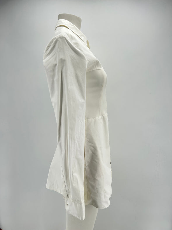 Robe chemise blanche