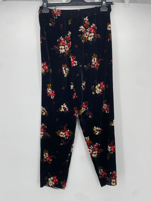 Pantalon en velours imprimé