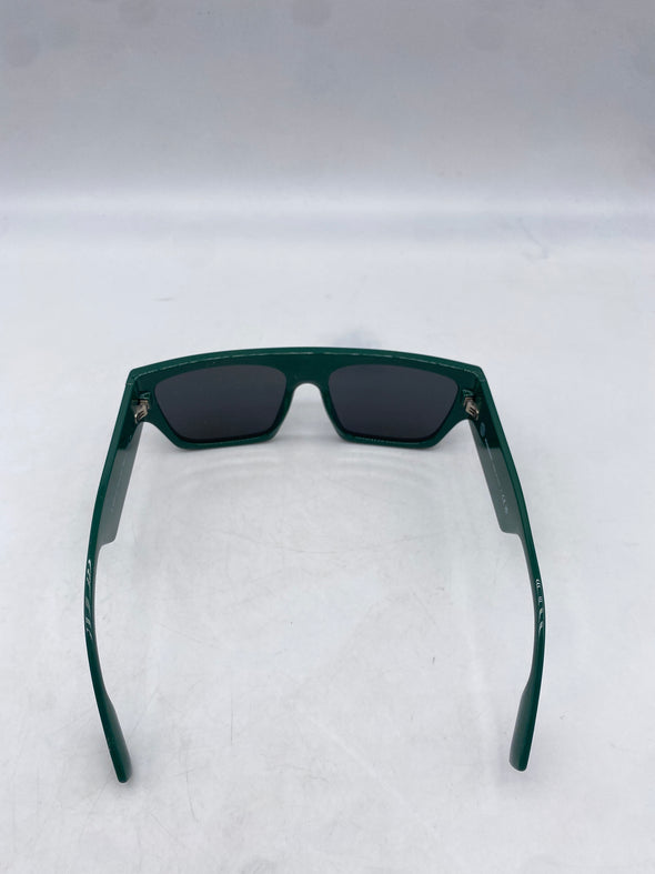 Lunettes de soleil vertes