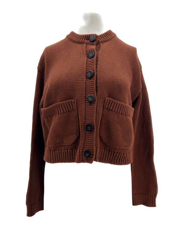 Cardigan marron