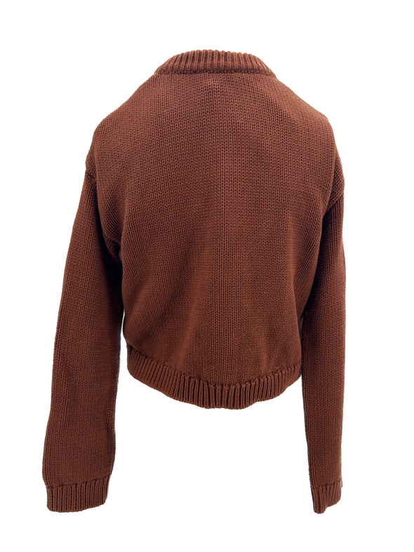 Cardigan marron