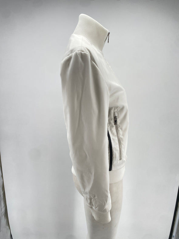 Veste en nylon blanc