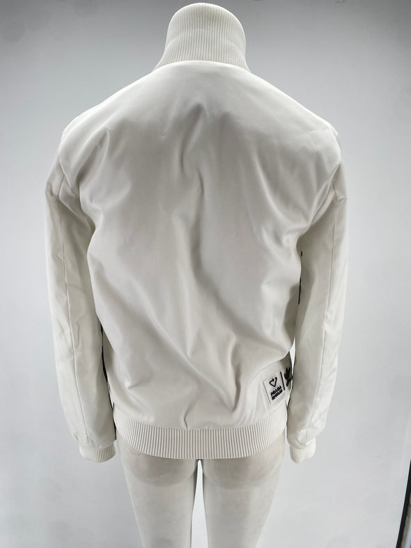Veste en nylon blanc