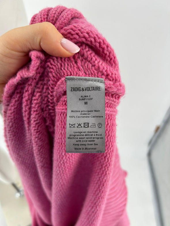 Pull col roulé en cachemire