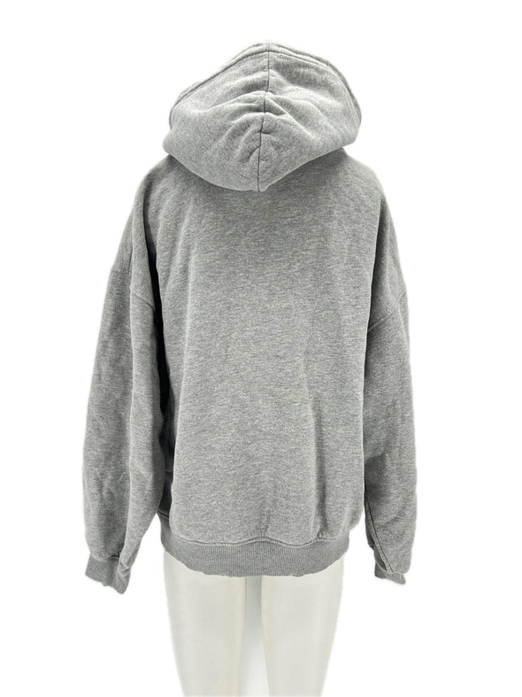 Sweat à capuche gris
