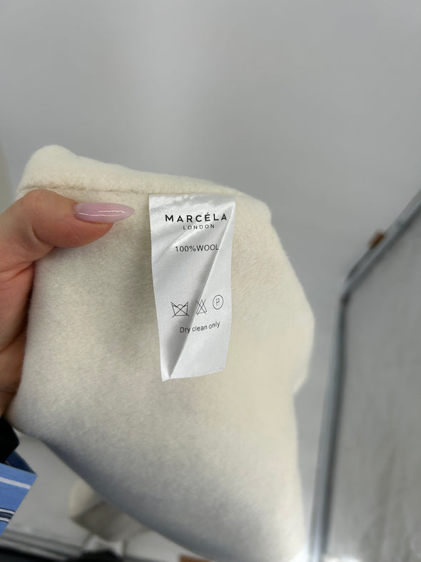 Veste en laine blanche