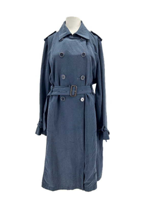 Trench-coat en soie