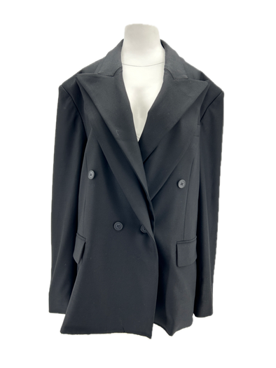 Blazer en laine noir