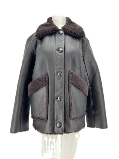 Manteau en shearling