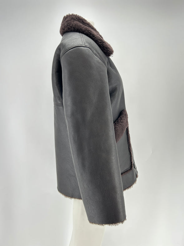 Manteau en shearling