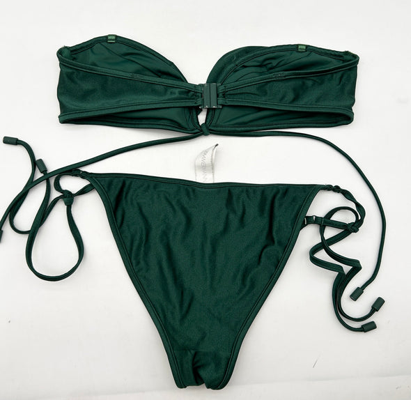 Maillot deux pièces vert