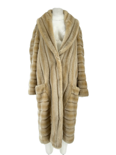 Manteau en fausse fourrure