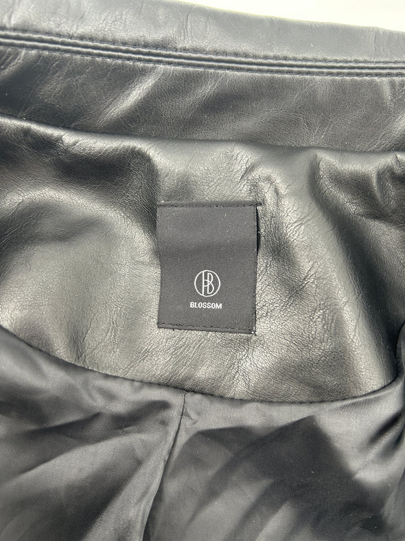 Blouson en simili cuir