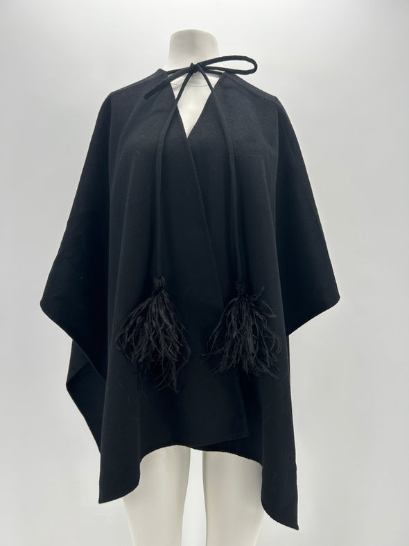 Poncho noir