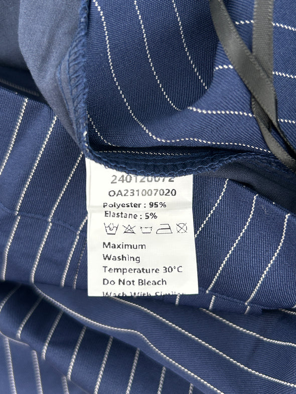 Pantalon marine rayé
