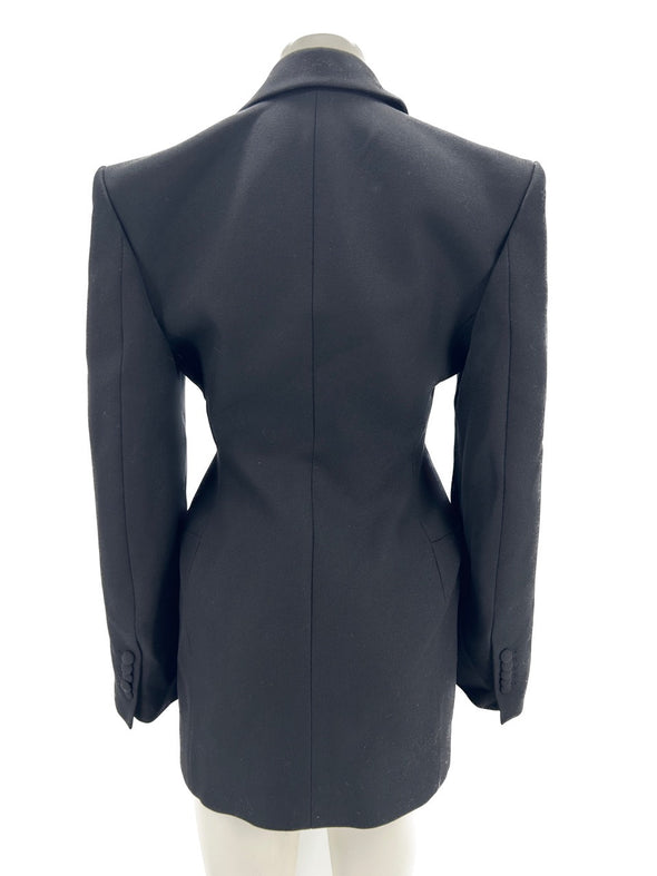 Robe blazer noir