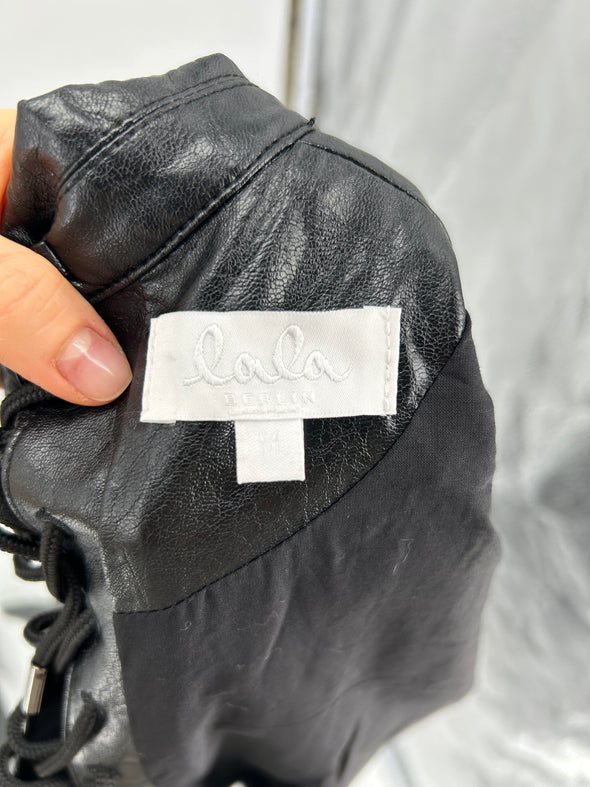 Blazer en cuir vegan