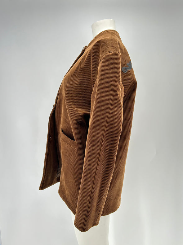 Veste en velours côtelé