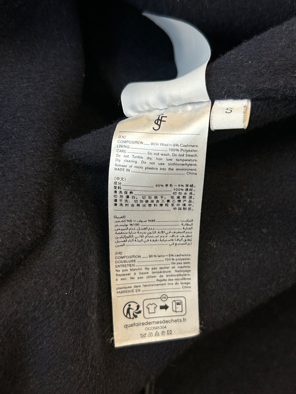 Trench-coat en laine