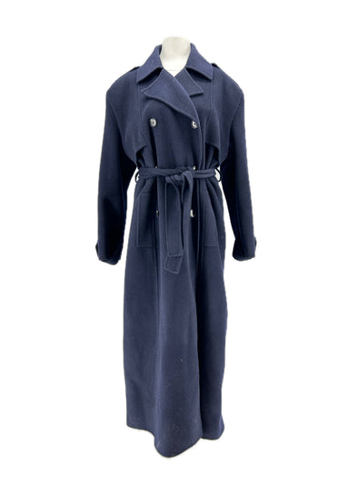 Trench-coat en laine