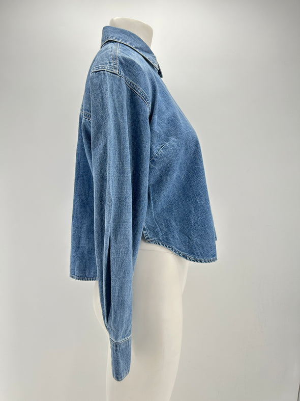 Chemise en denim