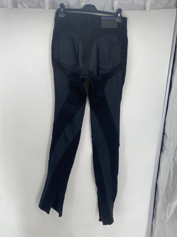 Pantalon bi matière