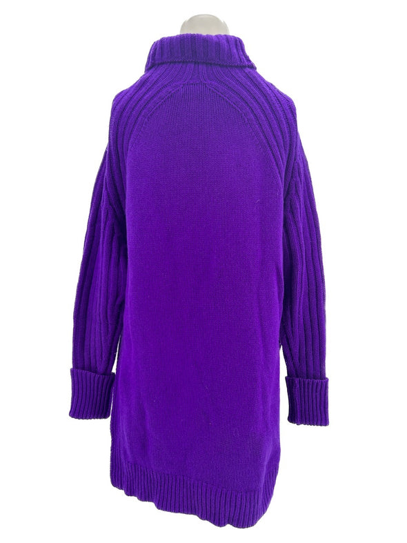 Pull en laine violet