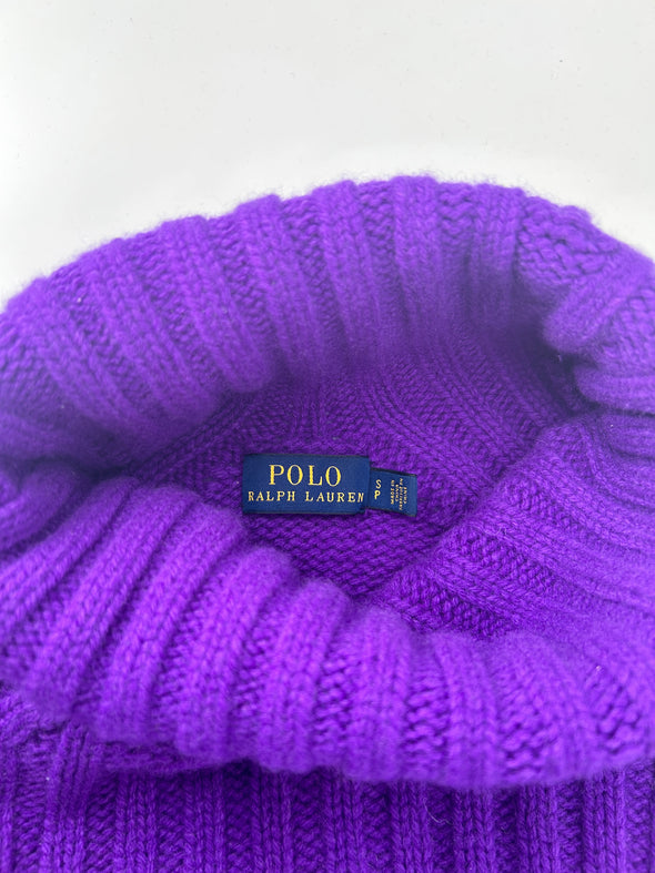 Pull en laine violet