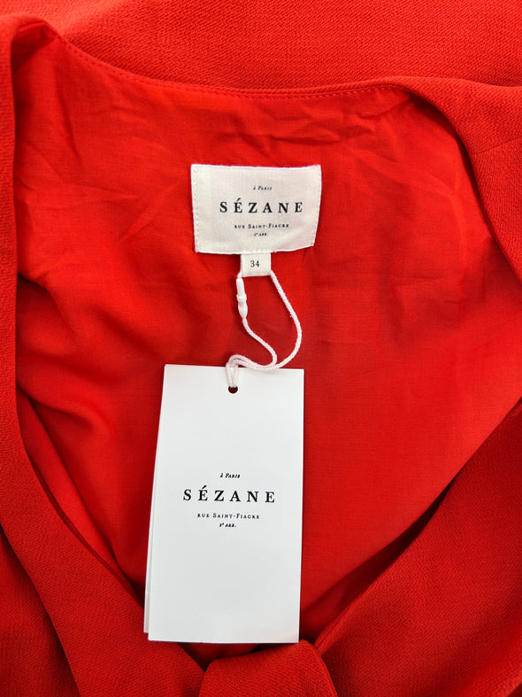 Robe rouge "Ophelia"