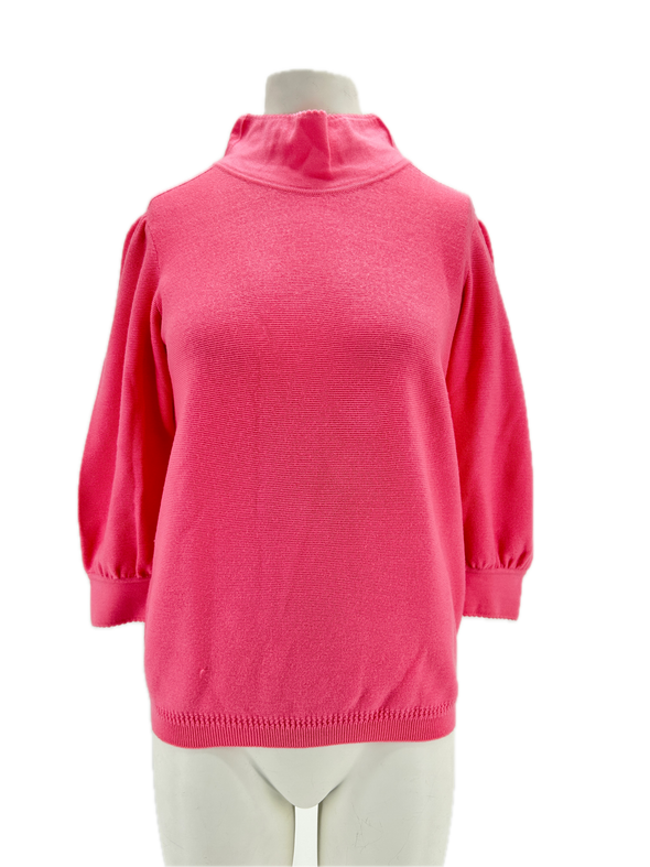 Pull en laine rose