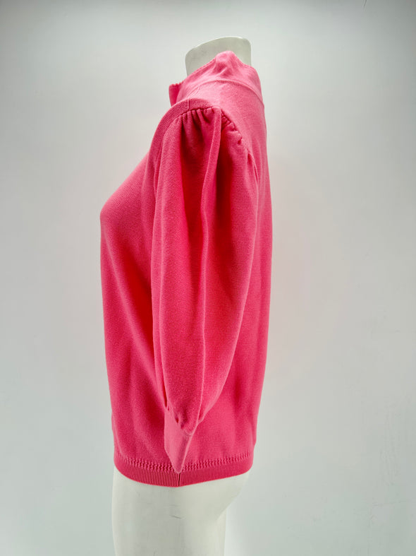 Pull en laine rose