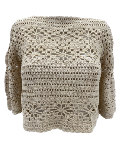 Top en crochet