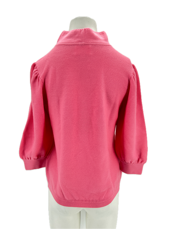 Pull en laine rose