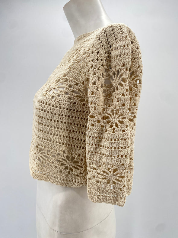 Top en crochet