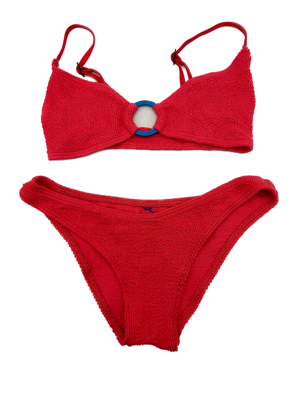 Maillot de bain deux pièces rose