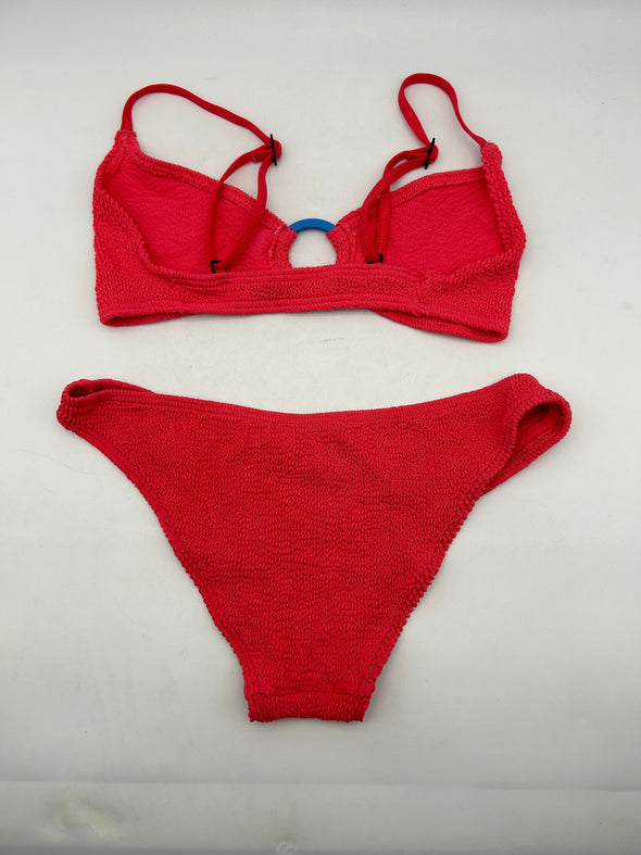 Maillot de bain deux pièces rose