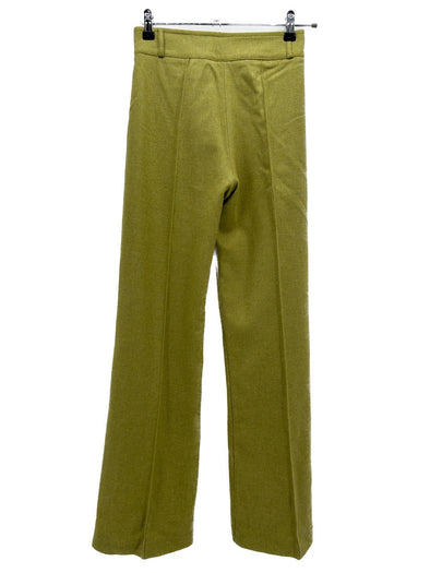 Pantalon large vert