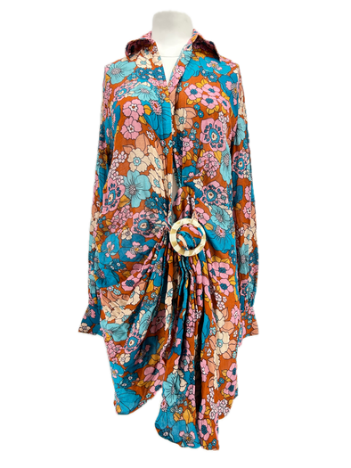 Robe multicolore