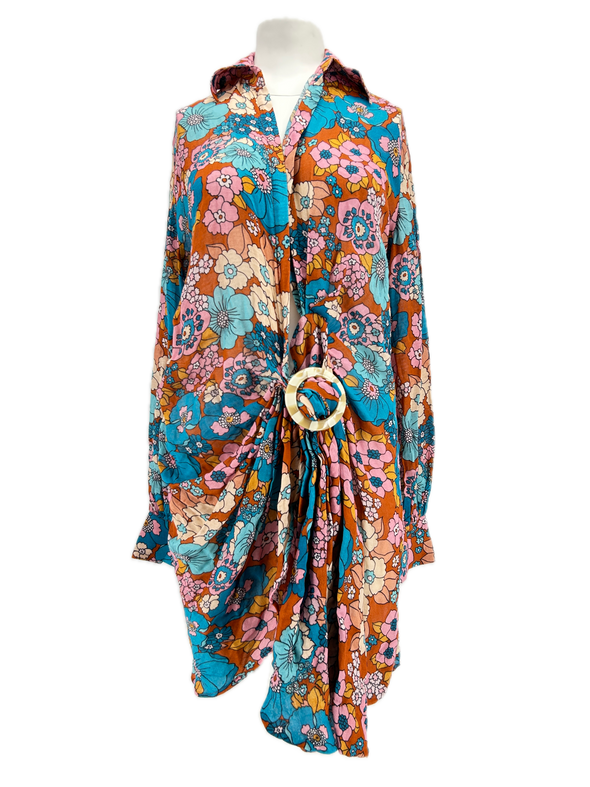 Robe multicolore
