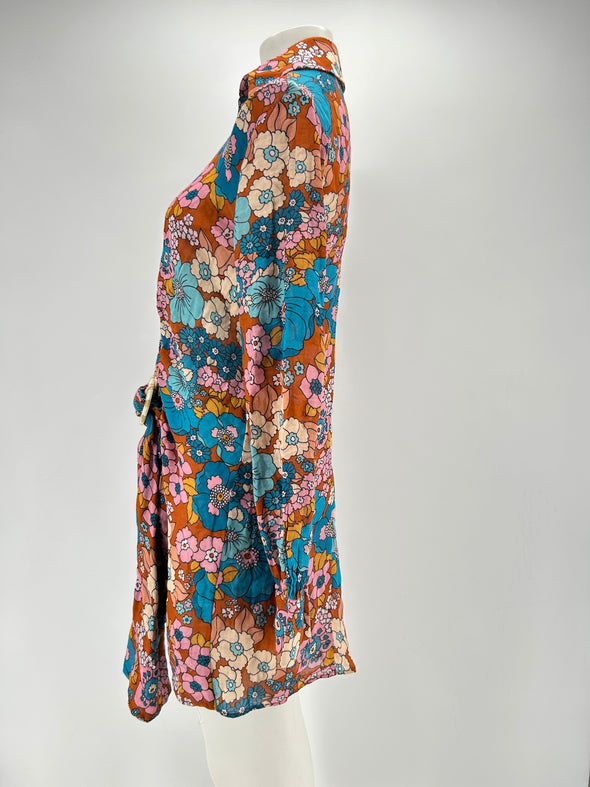 Robe multicolore