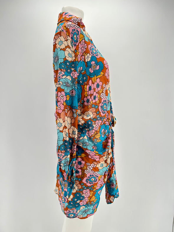 Robe multicolore