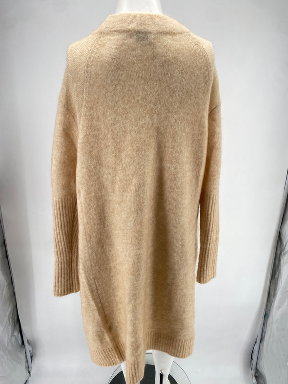 Cardigan long en mohair