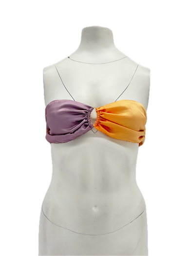 Mini top satiné