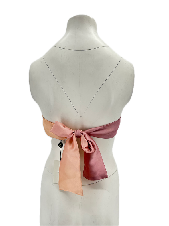 Mini top satiné