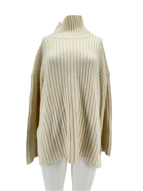 Pull en mélange de laine et cachemire