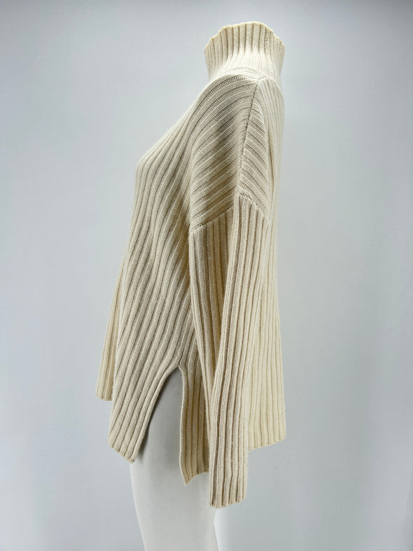 Pull en mélange de laine et cachemire