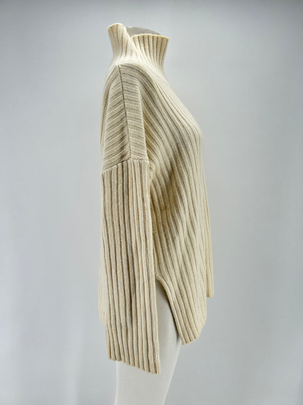 Pull en mélange de laine et cachemire