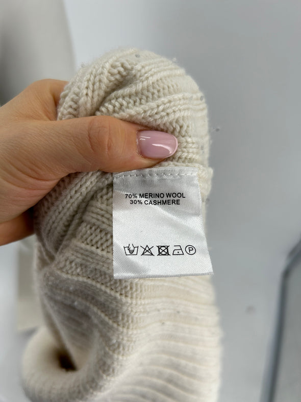 Pull en mélange de laine et cachemire