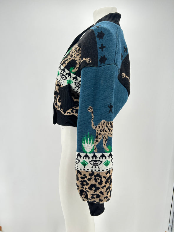 Cardigan à imprimé